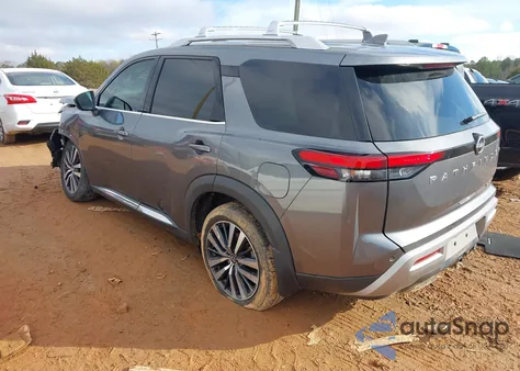 2022 Nissan Pathfinder Platinum 2Wd from USA, damaged, VIN 5N1DR3DH6NC217188